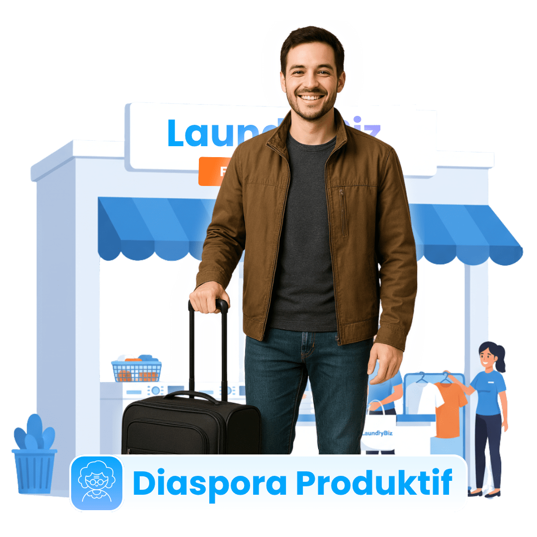 Bisnis Laundry untuk Diaspora Produktif