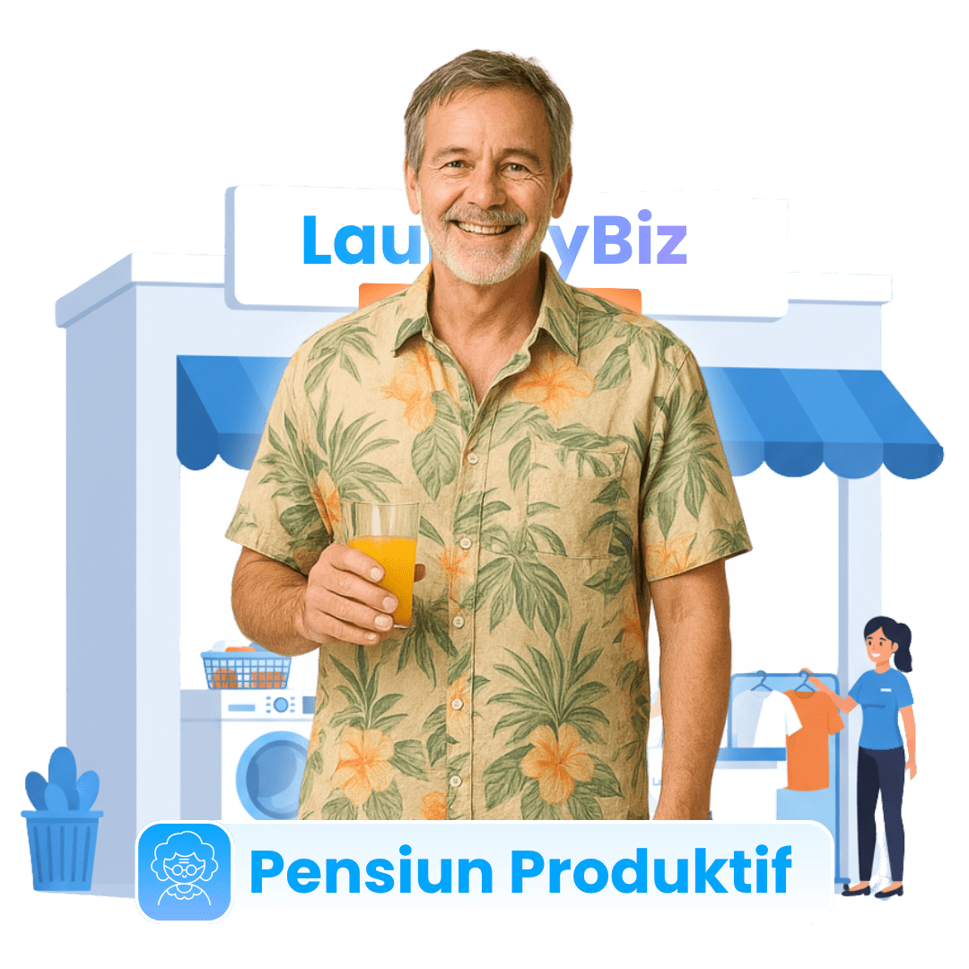 Bisnis Laundry untuk Pensiun Produktif