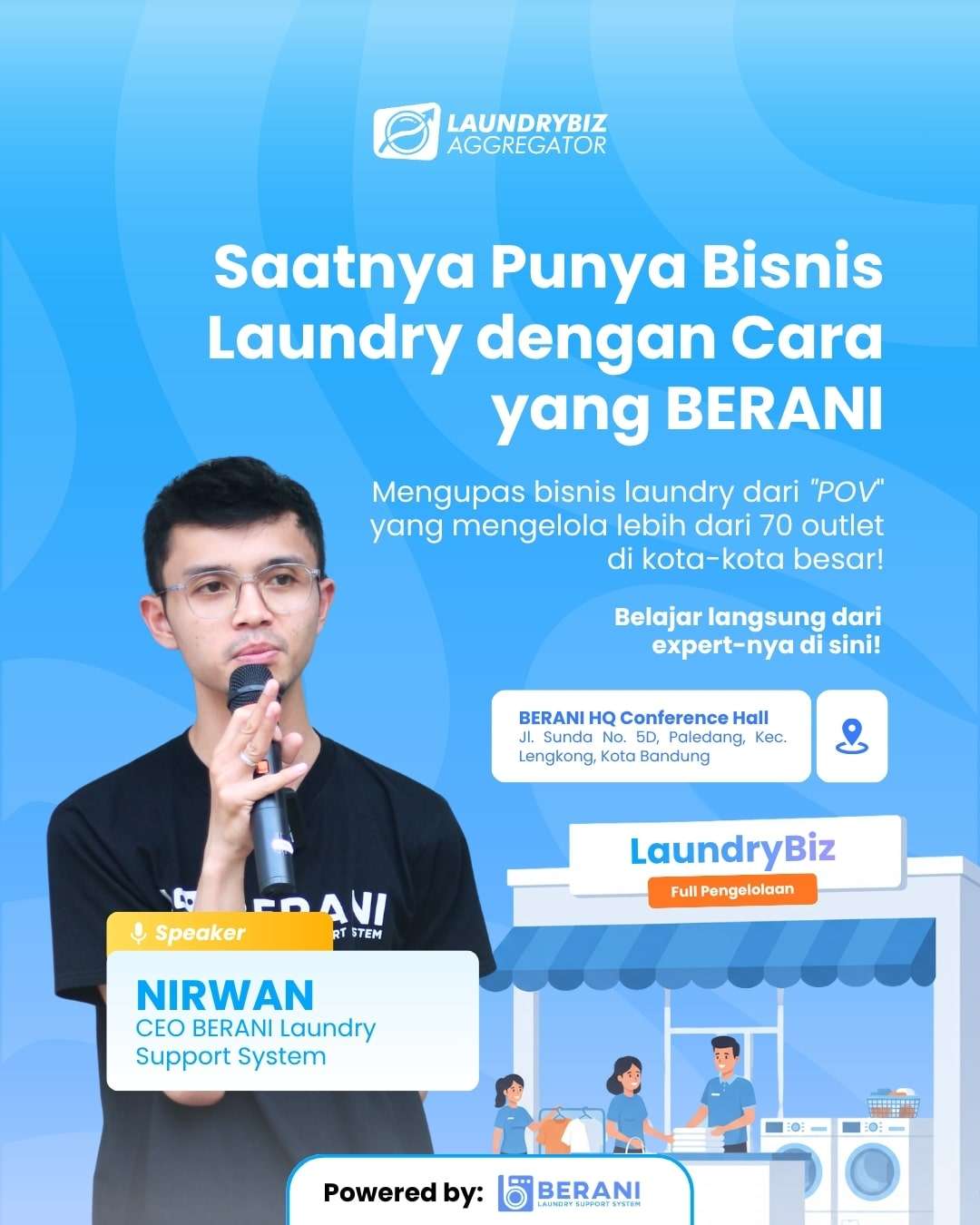 Seminar Bisnis Laundry 20 November 2025